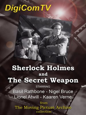 cover image of Sherlock Holmes and The Secret Weapon